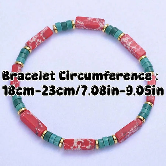Red Emperor Stone Crystal Wealth Bracelet
