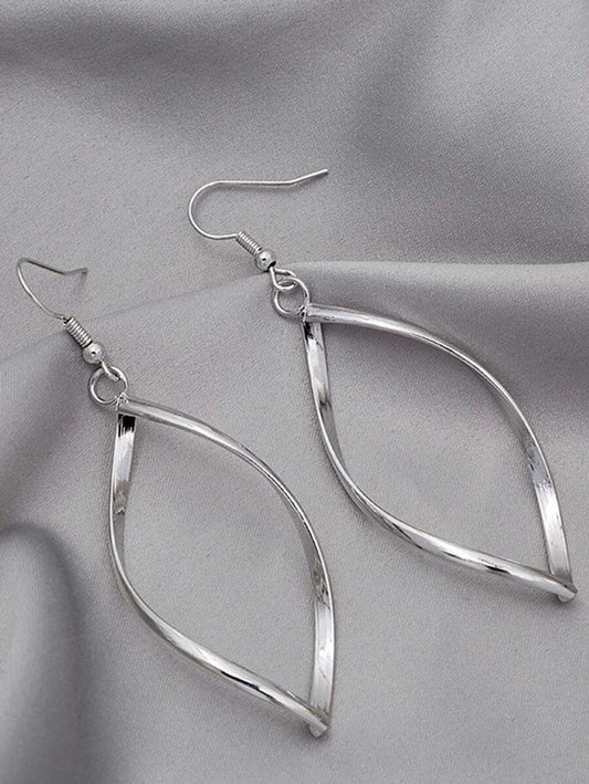 Personalized Vintage Spiral Earrings