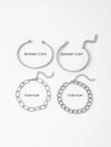 Rhinestone Snake Bracelet Set