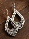 Minimalist Vintage Bohemian Carved Hollow Alloy Earrings