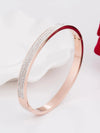 Cubic Zirconia Decor Bangle