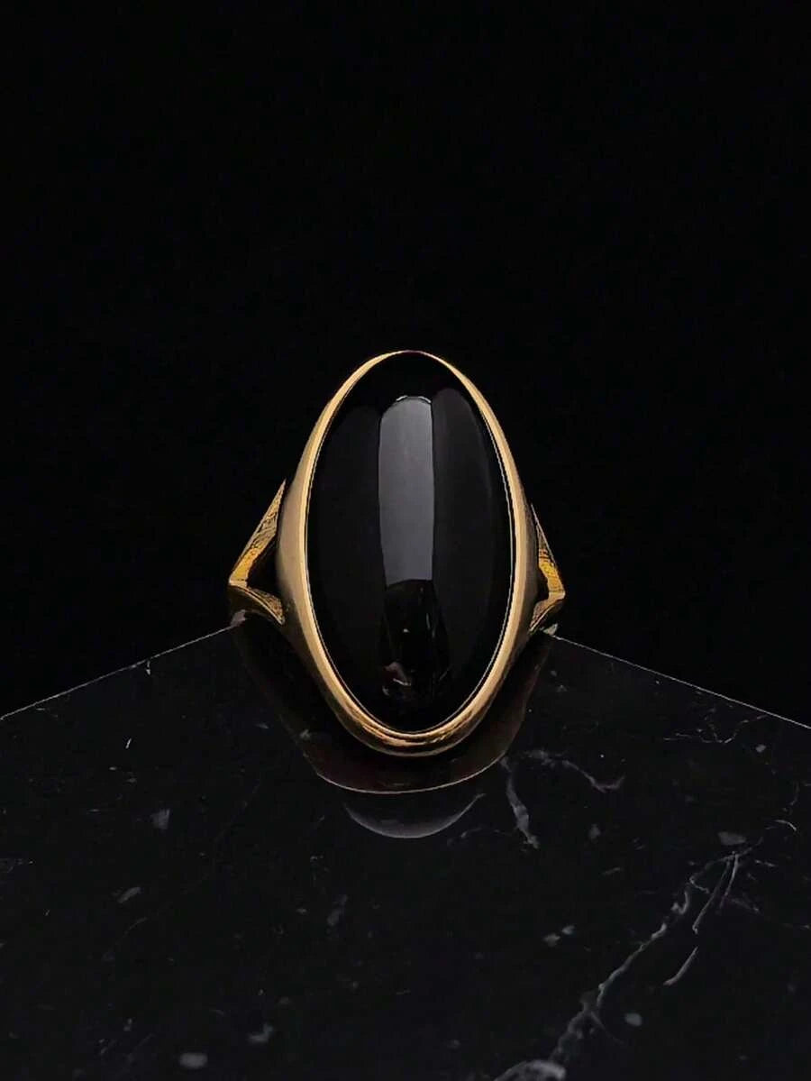 Gold Plated Stainless Steel Adjustable Ring