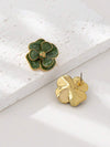 Vintage Floral Stud Earrings