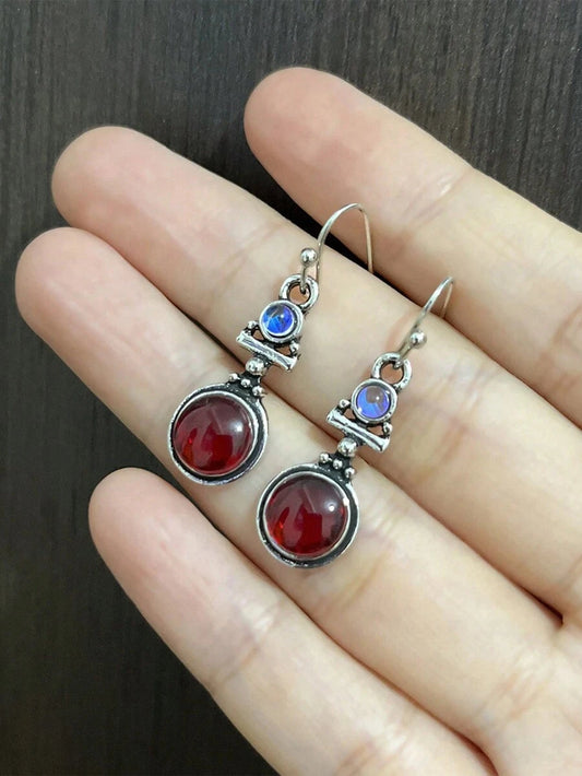 Vintage Moonstone Drop Earrings