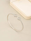 Gold Clover Bracelet Set