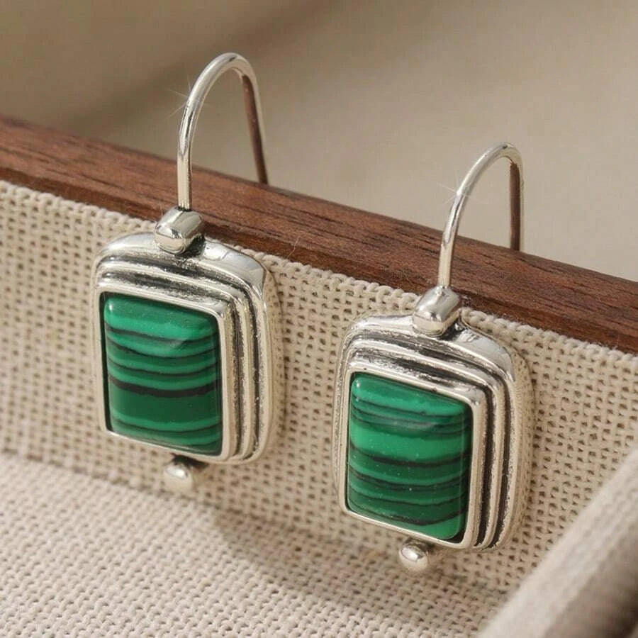 Classic Geometric Drop Earrings