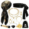 Women Pirate Costume Accessories Set