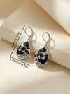 Vintage Teardrop Hummingbird Earrings