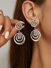 Vintage Style Geometric Drop Earrings