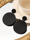 Exaggerated Geometric Drop Earrings