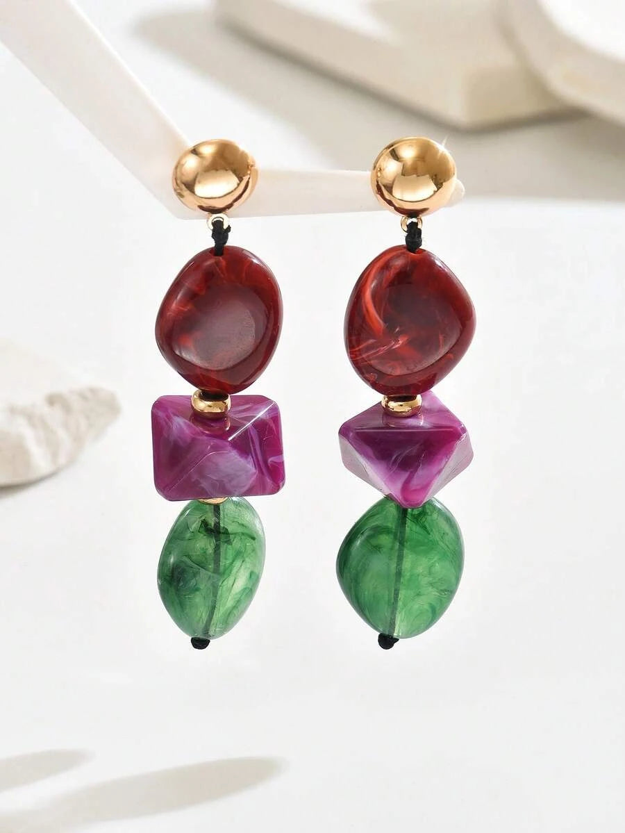 Elegant Bohemian Gold Earrings