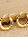 Vintage French Circle Earrings
