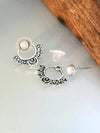 Minimalist Crystal Stud Earrings