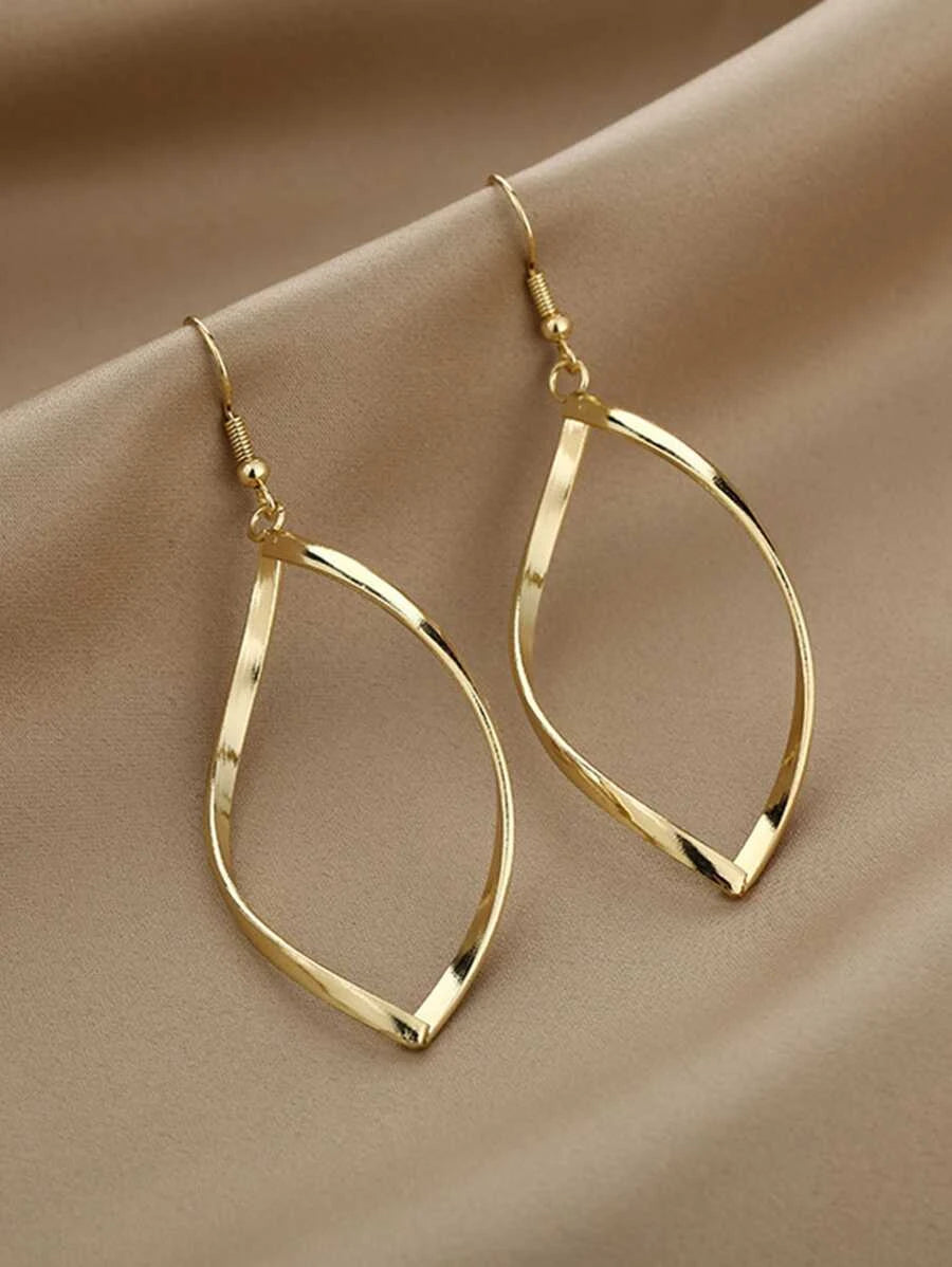 Personalized Vintage Spiral Earrings
