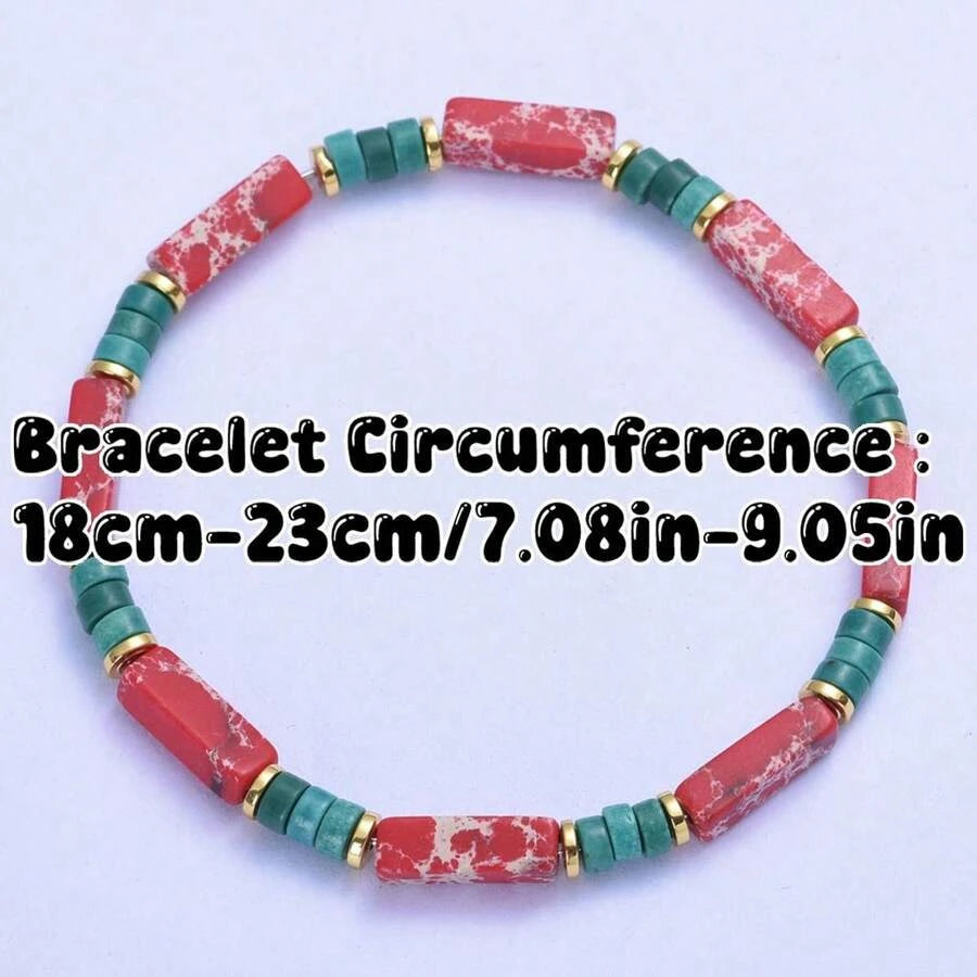 Red Emperor Stone Crystal Wealth Bracelet