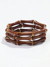 Bohemian Acrylic Marble Beaded Bracelet Set