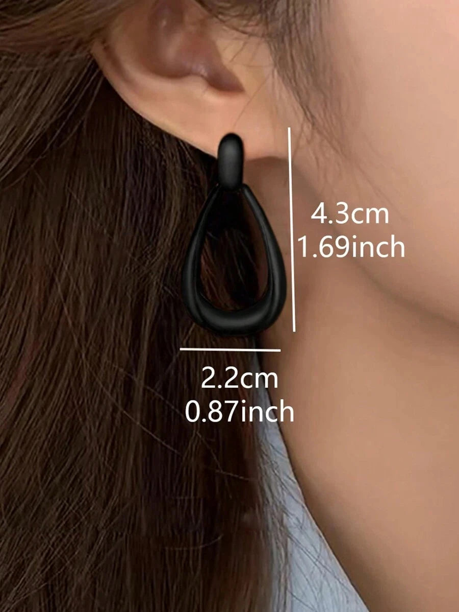 Geometric Drop Earrings