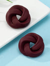 Chic Lacquered Geometric Earrings