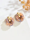 Handmade Bohemian Faux Crystal Earrings