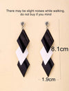 Retro Leaf Tassel Earrings