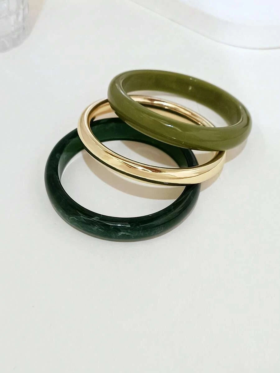 Vintage Style Coffee Ring Set