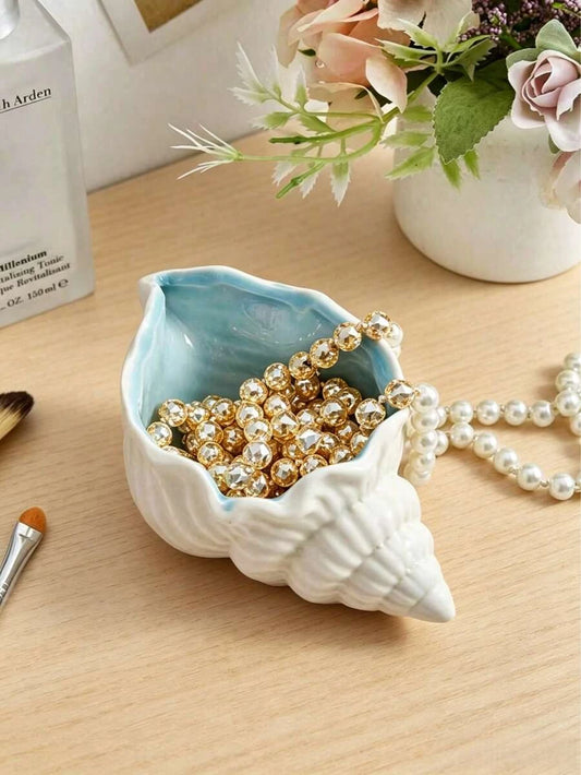 Vintage Blue Starfish Jewelry Tray