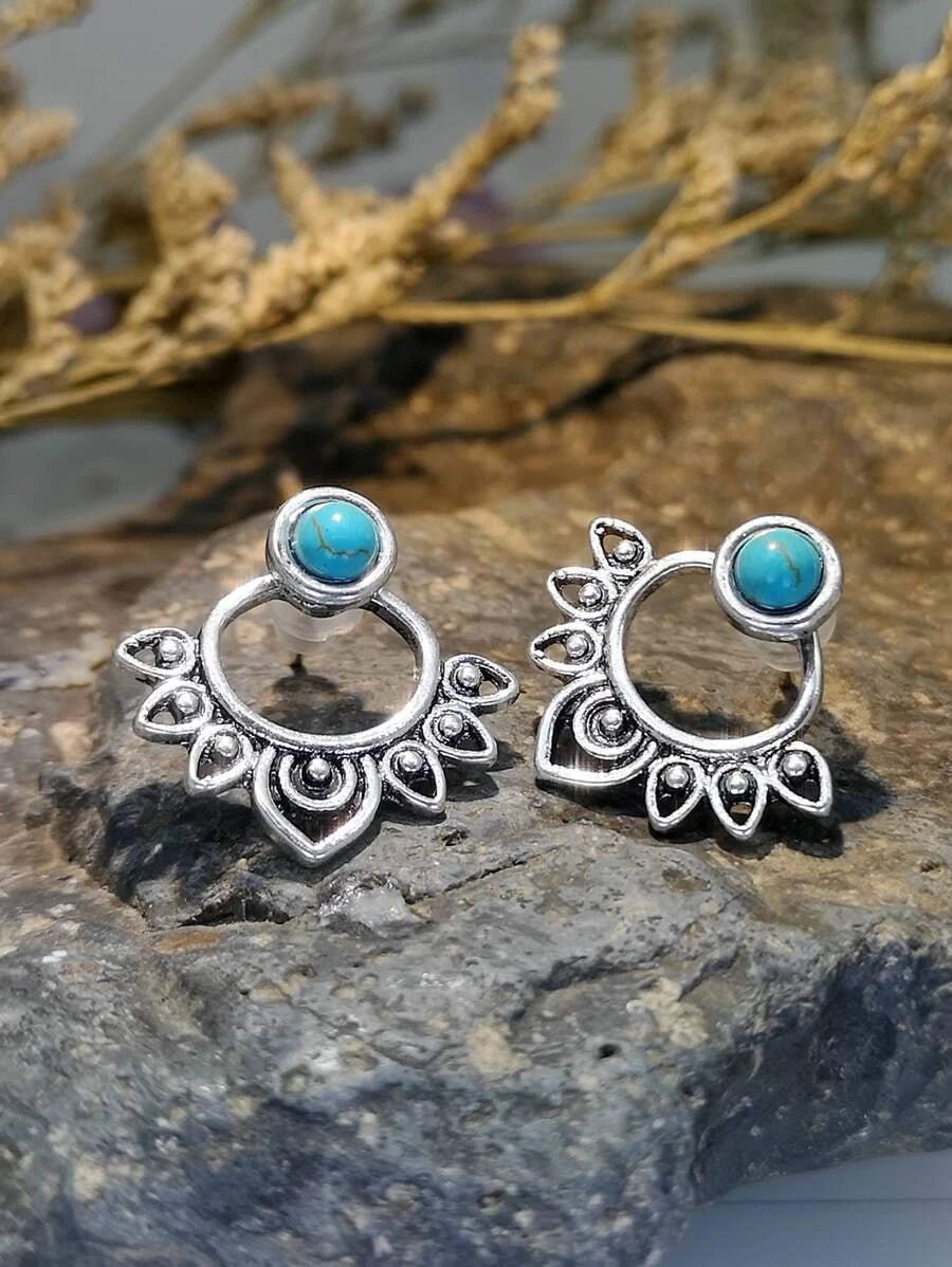 Minimalist Crystal Stud Earrings