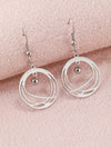 Aomogo Stainless Steel Drop Earrings