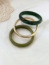 Vintage Style Coffee Ring Set