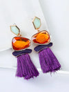 Juran Tassel Drop Earrings