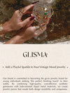 Glisma Gold Plated Vintage Ring