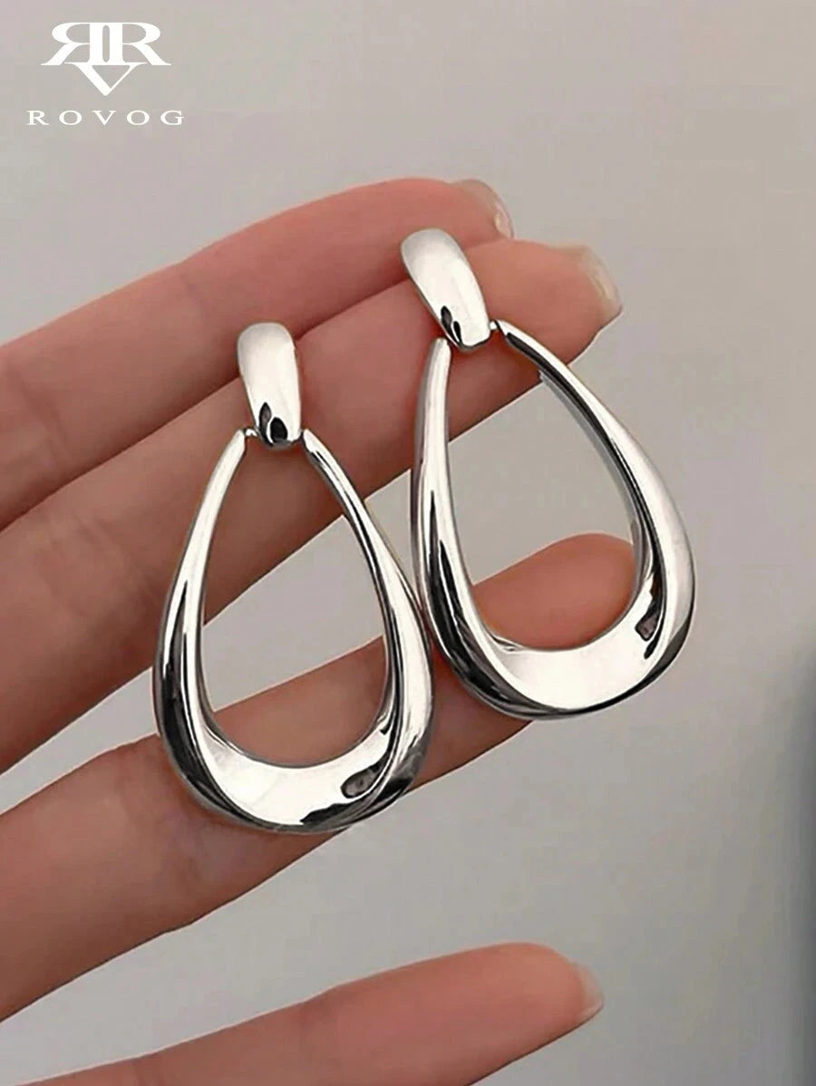 Geometric Drop Earrings