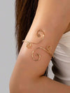 Minimalist Gold Hollow Bracelet