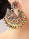 Multicolor Rhinestone Statement Earrings