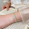 Andkiss Cubic Zirconia Decor Bracelet