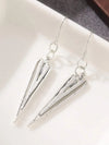 Vintage Hollow Heart Pendant Earrings