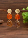 Bohemian Gold Drop Earrings