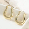 Vintage U Shaped Pendant Earrings