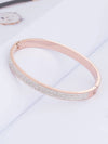 Cubic Zirconia Decor Bangle