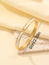 Personalized Multi-Color Stainless Steel Bracelet Set