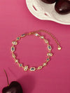 Glisma Gold Plated Chain Bracelet
