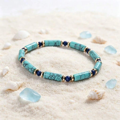 Turquoise Stone Jewelry Set