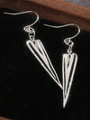 Vintage Hollow Heart Pendant Earrings
