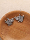 Vintage Bohemian Animal Pendant Earrings
