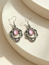 Vintage Bohemian Teardrop Gemstone Earrings