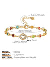 Cubic Zirconia Decor Bracelet