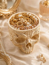 Gothic Resin Skull Jewelry Box