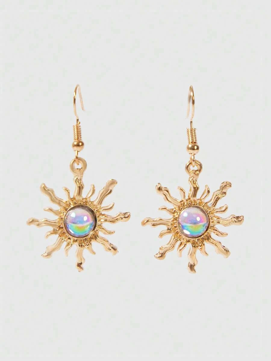 Fairycore Cold Tone Gold Jewelry Set