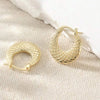 Vintage U Shaped Pendant Earrings