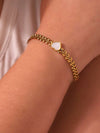 Waterproof Stainless Steel Wheat Chain Beach Bracelet